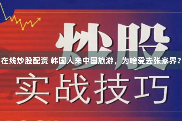 在线炒股配资 韩国人来中国旅游，为啥爱去张家界？